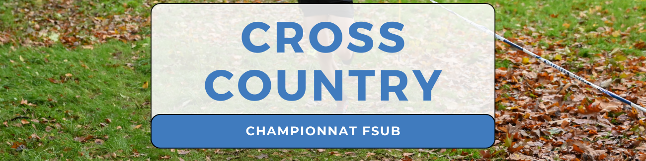 ASEUS - Championnat FSUB : Cross-Country – résultats