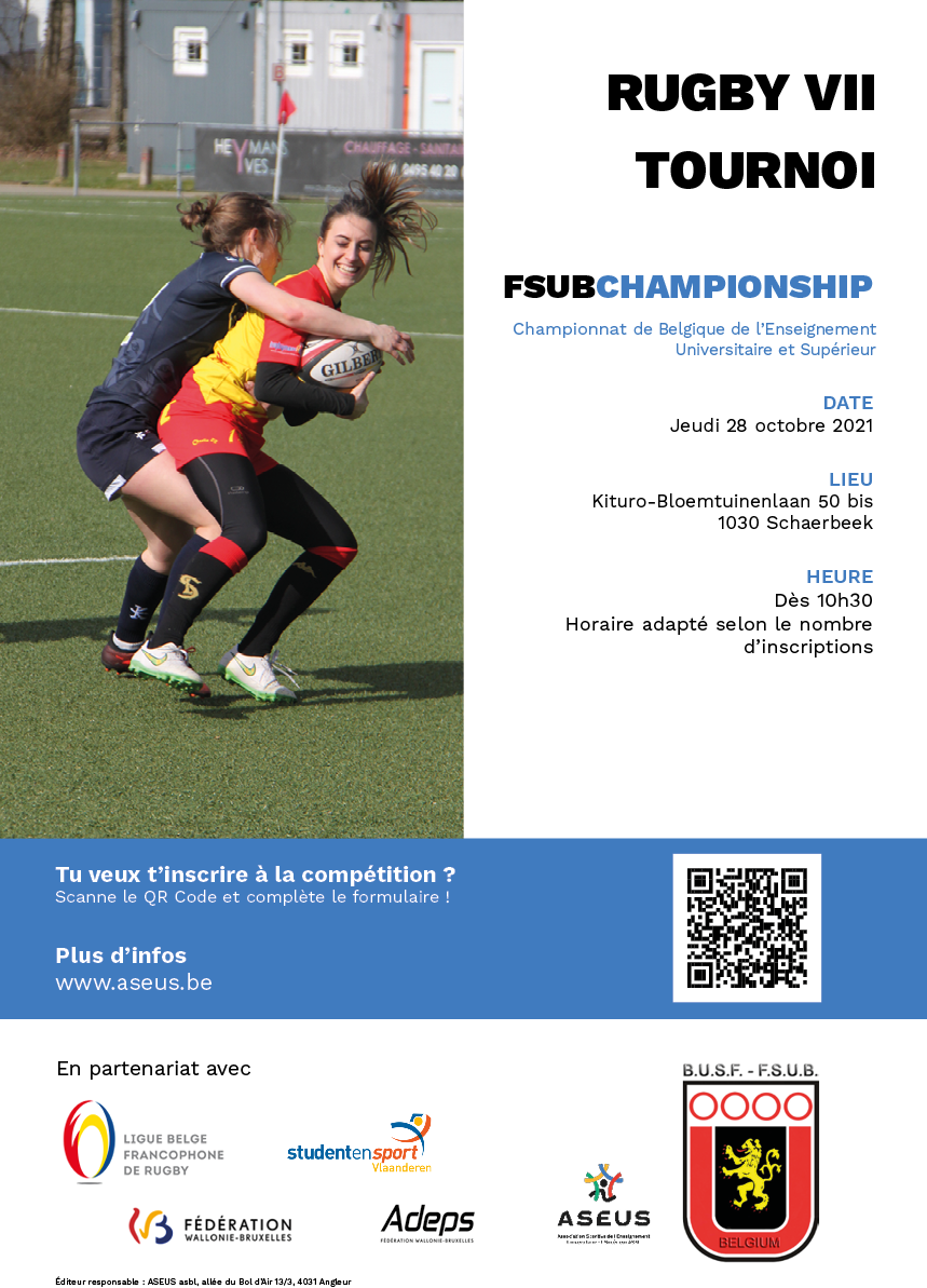 Affiche Tournoi Rugby VII 21-22