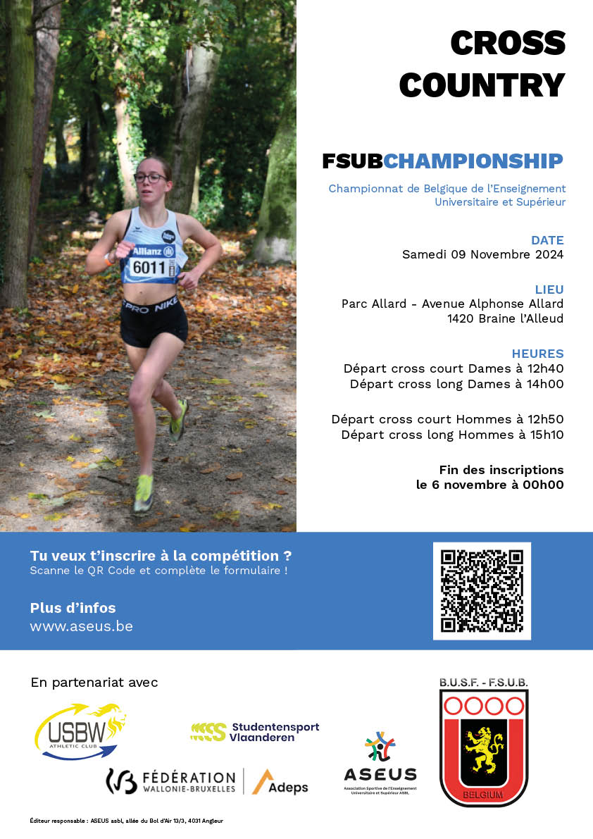 Affiche cross-country